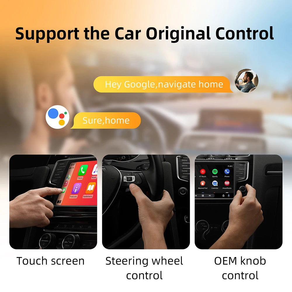 Wireless CarPlay & Android Auto Adapter