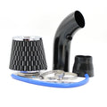 76mm High-Flow Cold Air Intake Filter Kit – Universal Mushroom Head Air Filter with Aluminum Pipe
