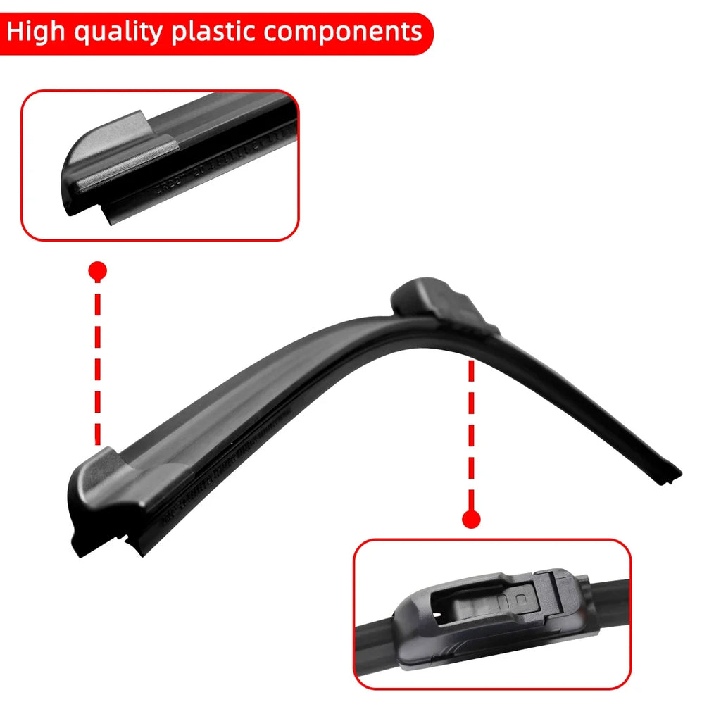 Universal Car Wiper Blade | J-Hook | 14–26"