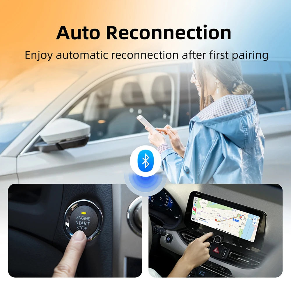 Wireless CarPlay & Android Auto Adapter