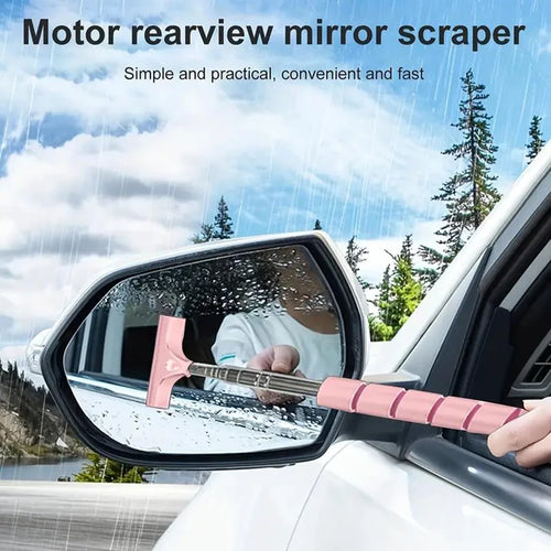 Extendable Rearview Mirror Wiper | Car Glass Cleaner